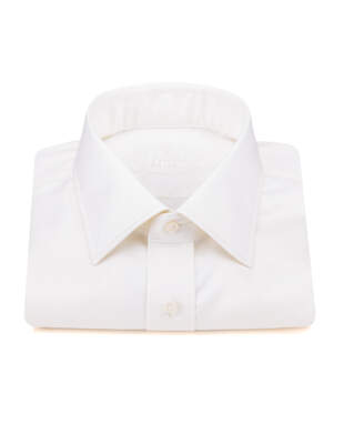 Šampáň Hladká Košile Ivory