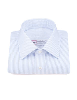 Bílomodrá Pruhovaná Košile Sea Island