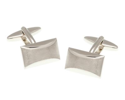 Obdélníkové Manžetové Knoflíčky s Matným Povrchem