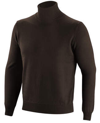 Tmavě Hnědý Rolák z Merino Vlny