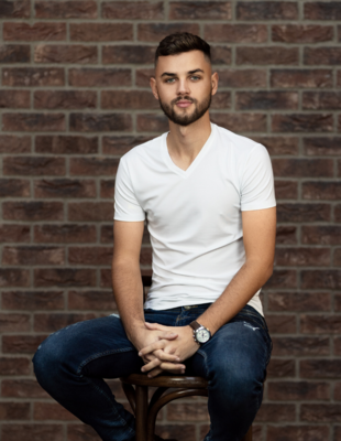 Bílé Triko Výstřih V