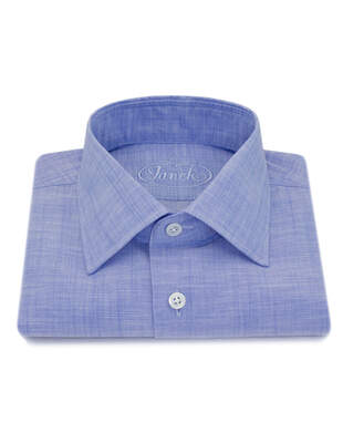 Melírovaná Modrá Košile