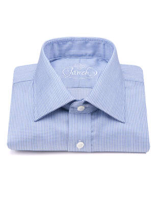 Modrá Košile Kent se Strukturou